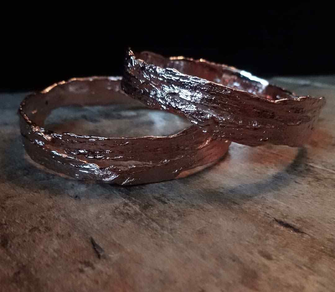 Driftwood Chunky Bangle - Large