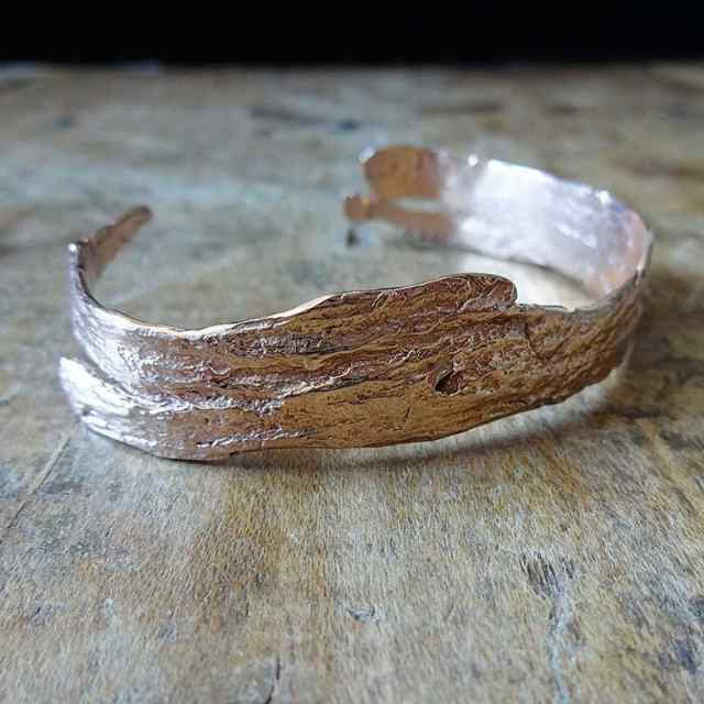 Driftwood Cuff Large in Rose Gold 